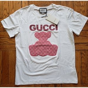 Pink & White Gucci T-shirt